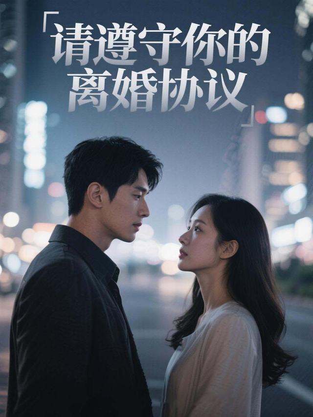 请遵守你的离婚协议封面