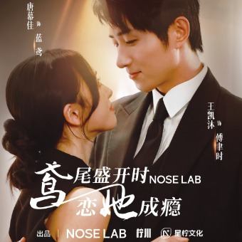 鸢尾盛开时,恋她成瘾封面