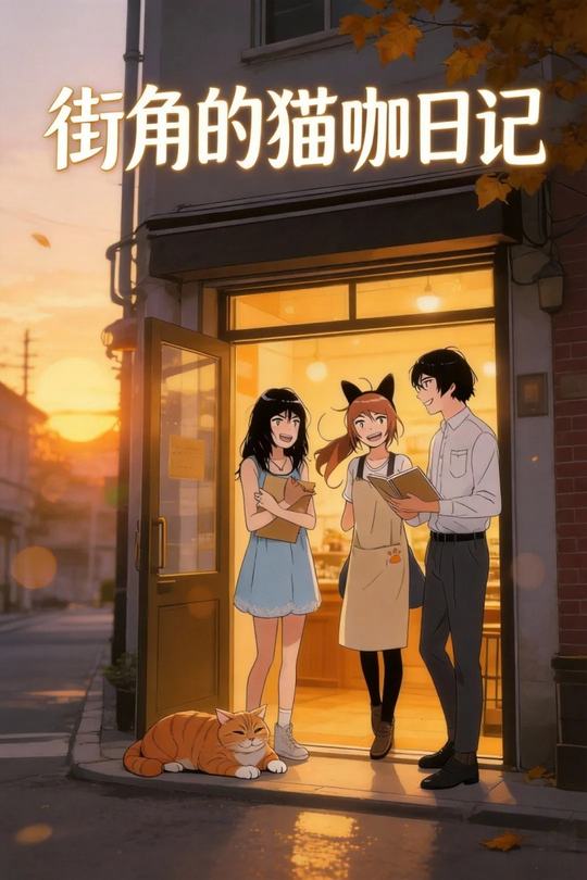 街角的猫咖日记封面
