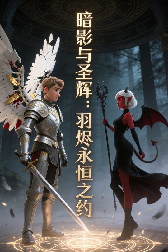 暗影与圣辉:羽烬永恒之约封面