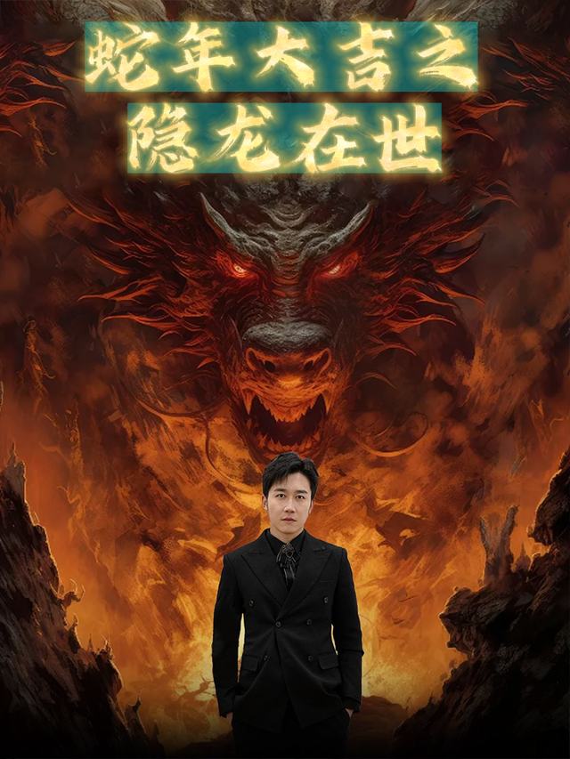 蛇年大吉之隐龙在世封面