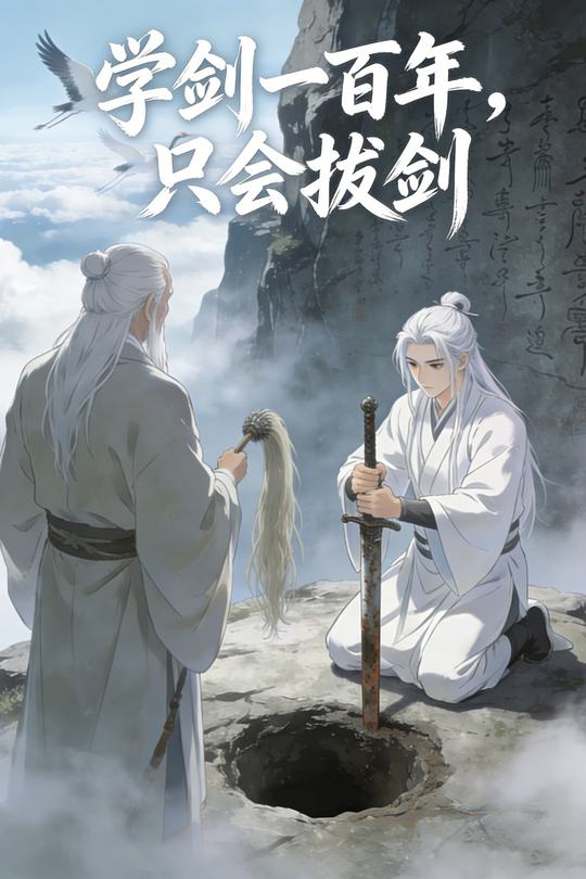 学剑一百年,只会拔剑封面
