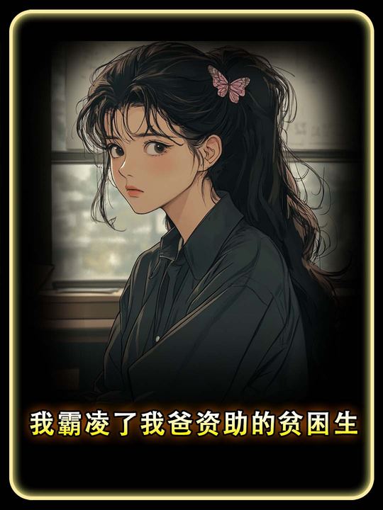 我霸凌了我爸资助的贫困生封面