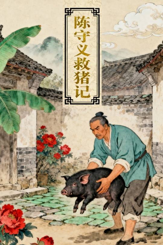 陈守义救猪记封面