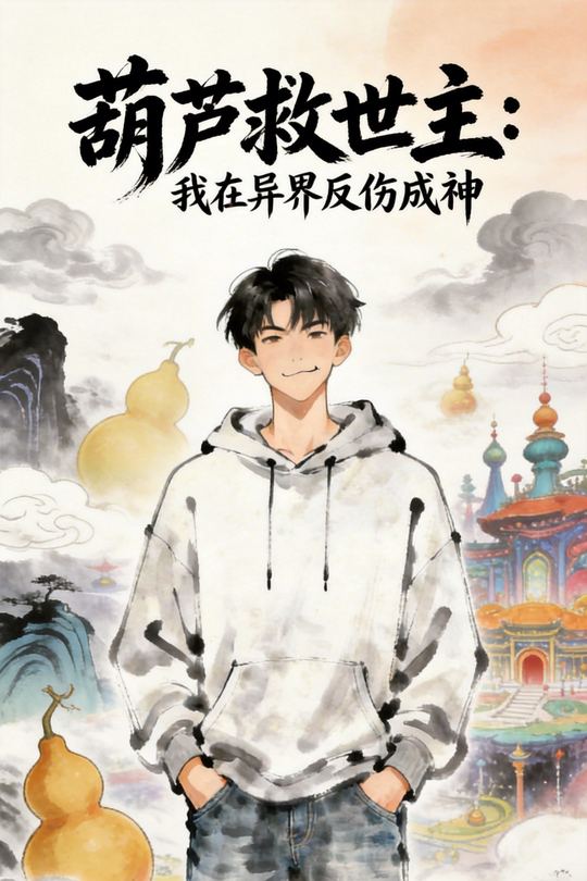 葫芦救世主:我在异界反伤成神封面