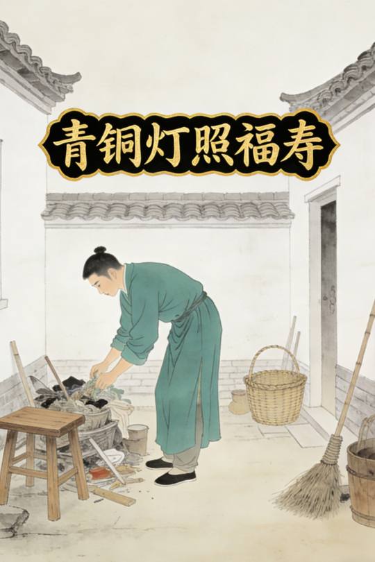青铜灯照福寿封面