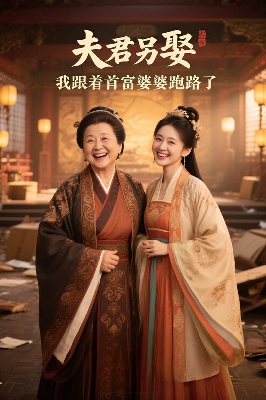 夫君另娶,我跟着首富婆婆跑路了封面