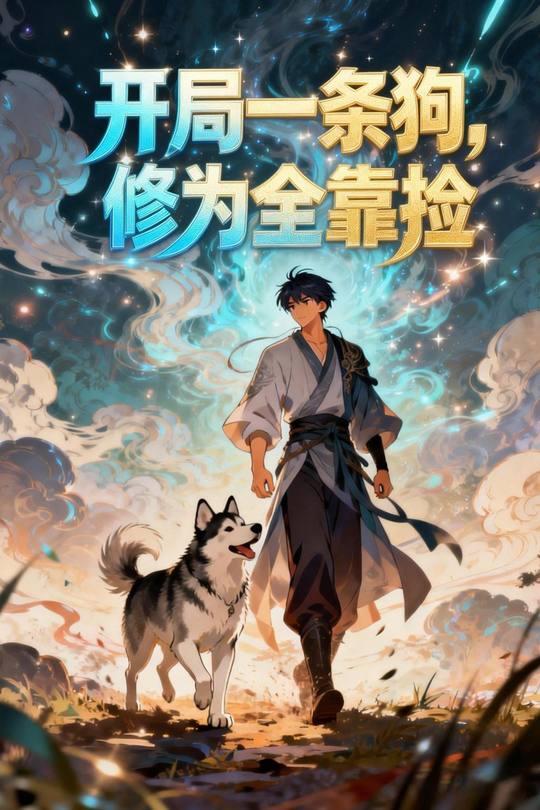 开局一条狗,修为全靠捡封面
