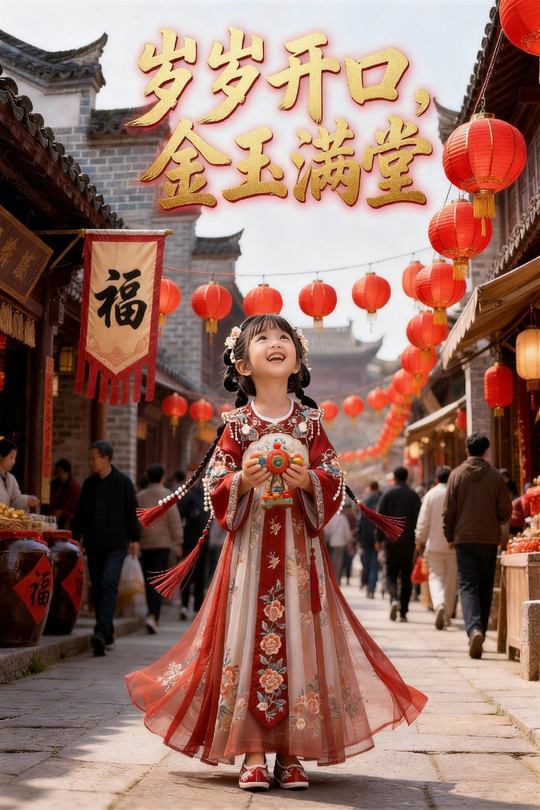 岁岁开口,金玉满堂封面