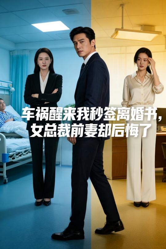 车祸醒来我秒签离婚书,女总裁前妻却后悔了封面