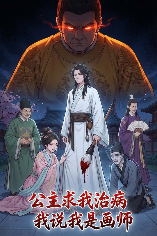 公主求我治病,我说我是画师封面