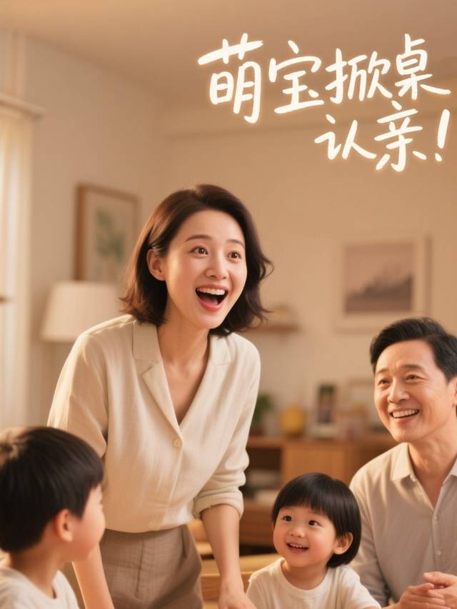 萌宝掀桌认亲!封面