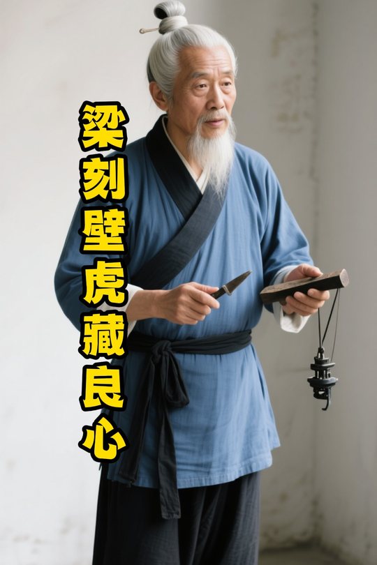 梁刻壁虎藏良心封面