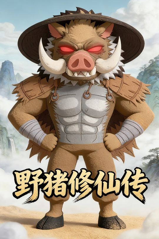 野猪修仙传封面