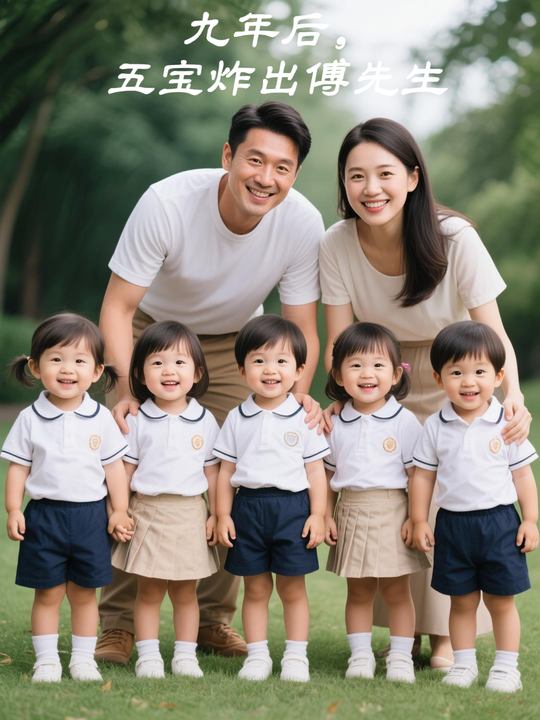 九年后,五宝炸出傅先生封面