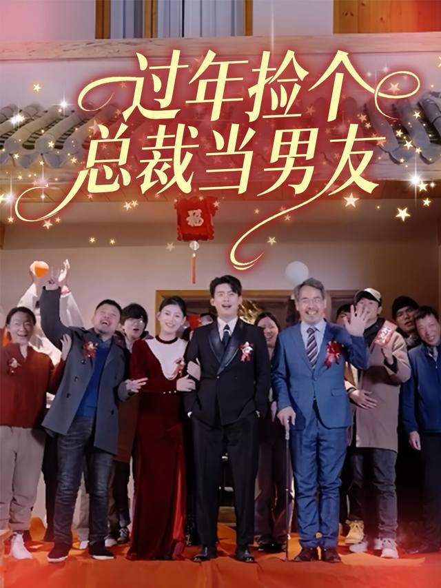 过年捡个总裁当男友封面