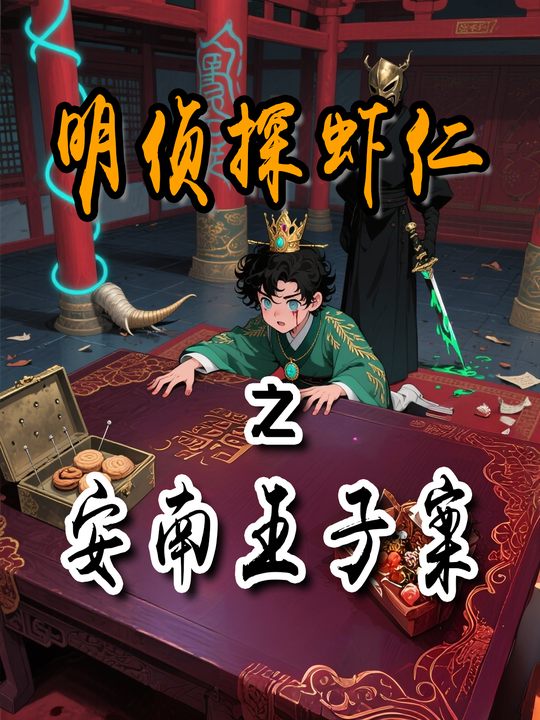明侦探虾仁之安南王子案封面