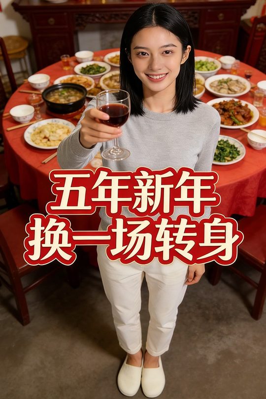 五年新年,换一场转身封面
