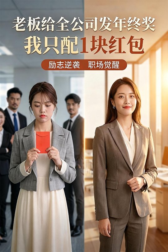 老板给全公司发年终奖,我只配1块红包封面