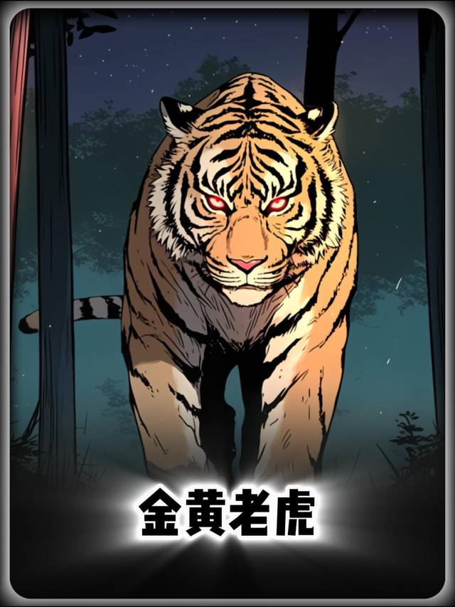 金黄老虎封面