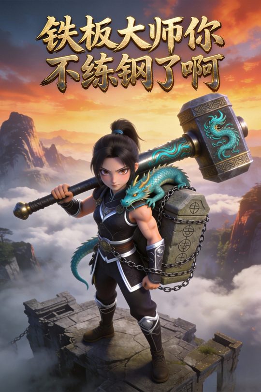 铁板大师你不练钢了啊封面