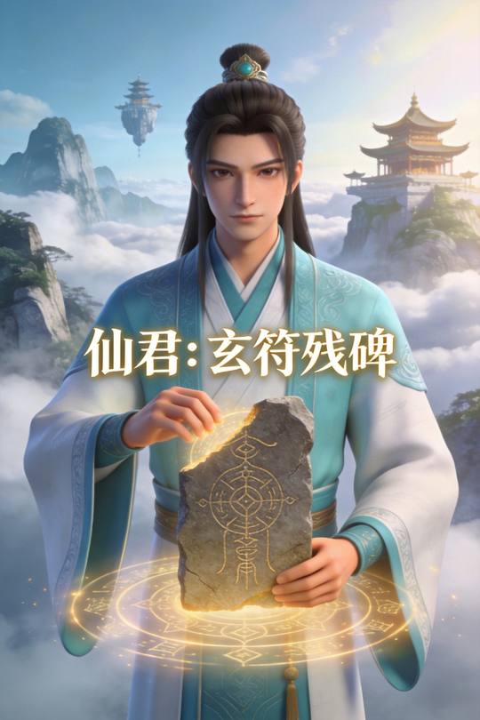 仙君:玄符残碑封面