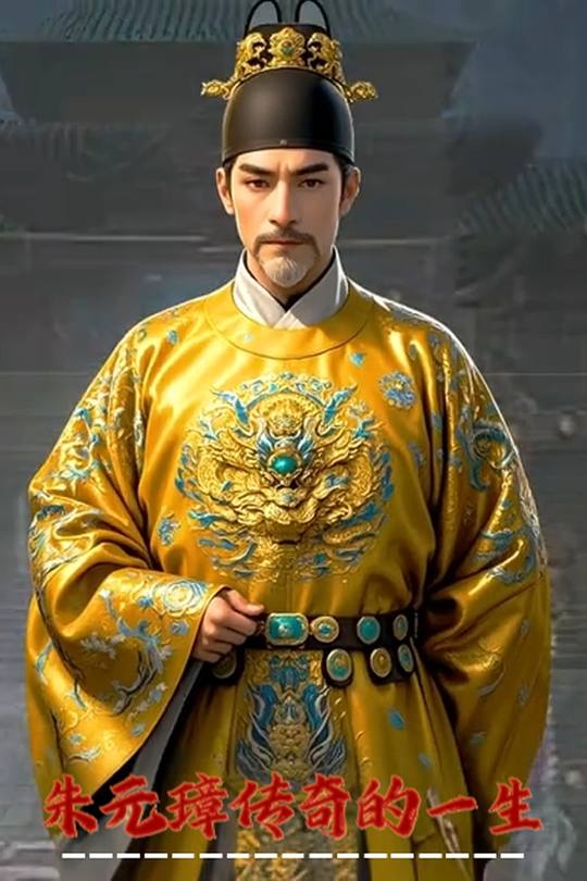 朱元璋传奇的一生封面