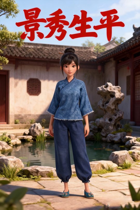 景秀生平封面