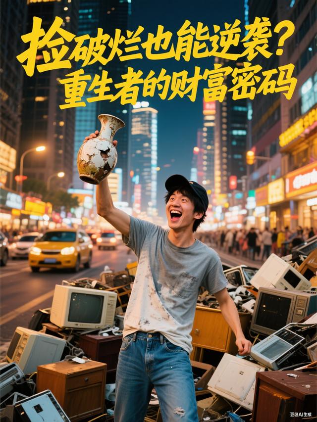 捡破烂也能逆袭?重生者的财富密码封面