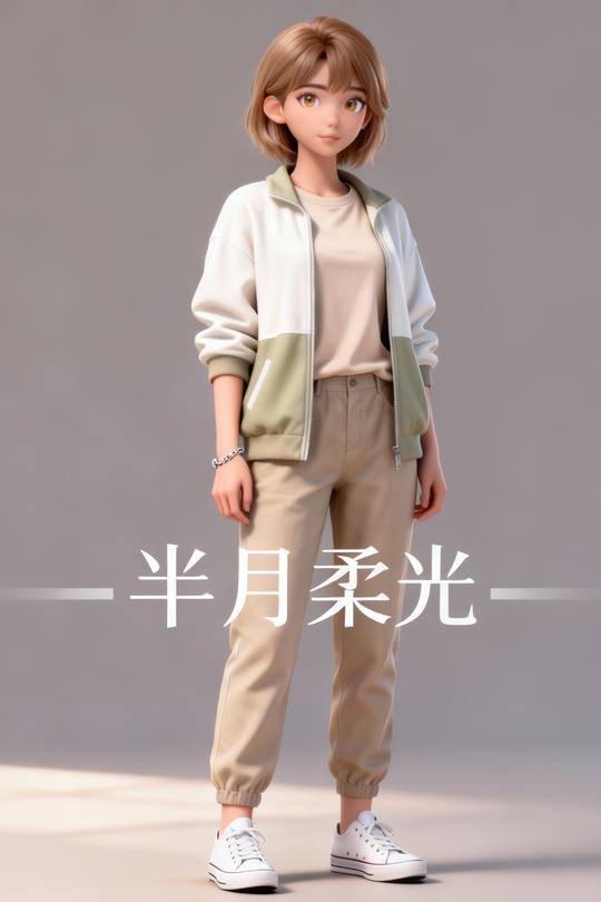 半月柔光封面