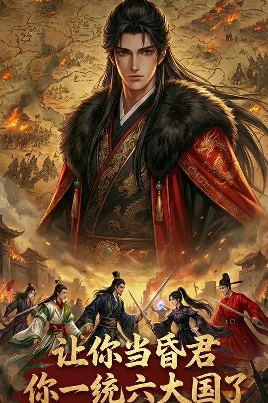 让你当昏君，你统一六大国了封面