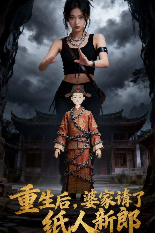 重生后,婆家请来了纸人新郎封面