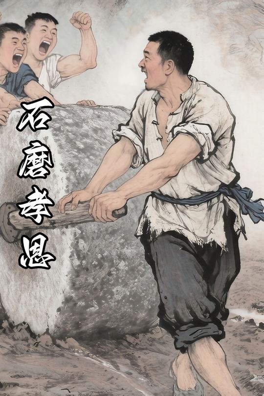石磨孝恩封面