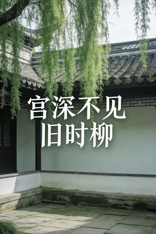 宫深不见旧时柳封面