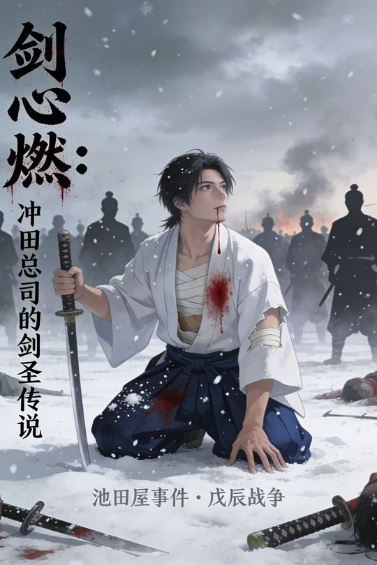 剑心燃:冲田总司的剑圣传说封面