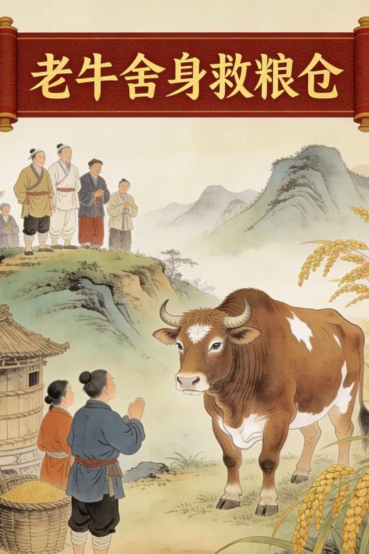老牛舍身救粮仓封面