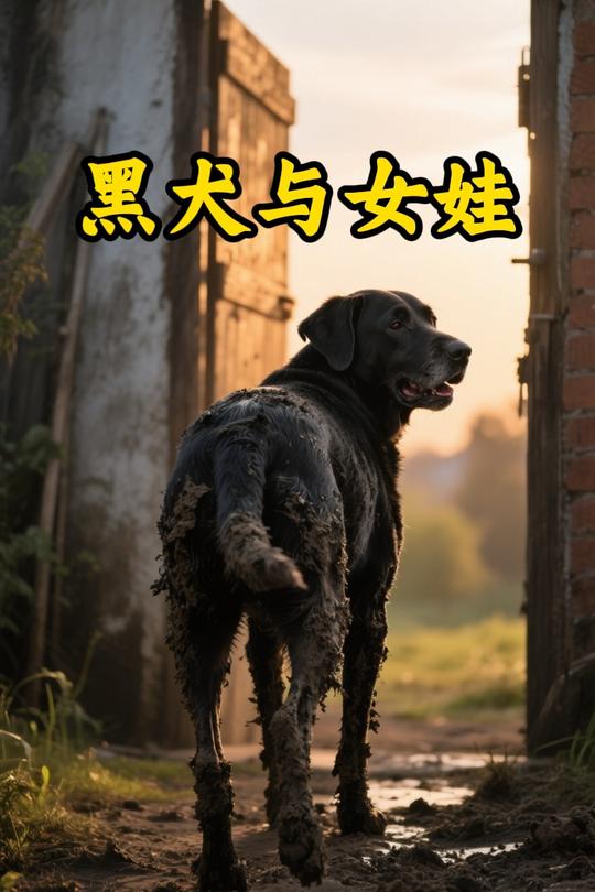 黑犬与女娃封面