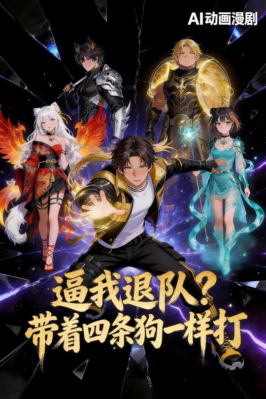 逼我退队?带着四条狗一样打封面