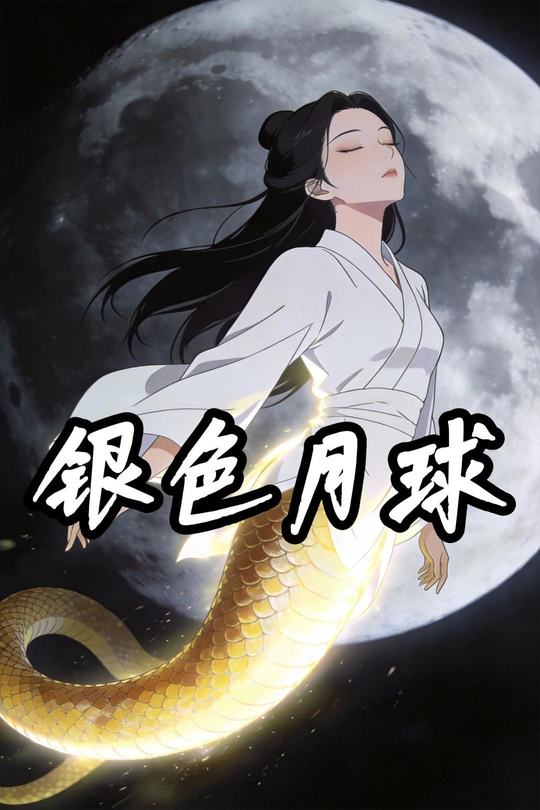 银色月球封面