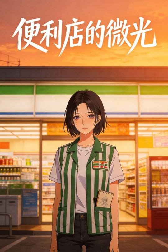 便利店的微光封面