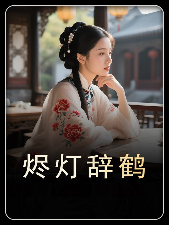 烬灯辞鹤封面