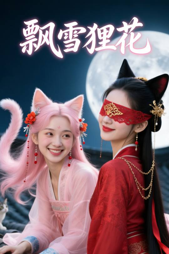 飘雪狸花封面