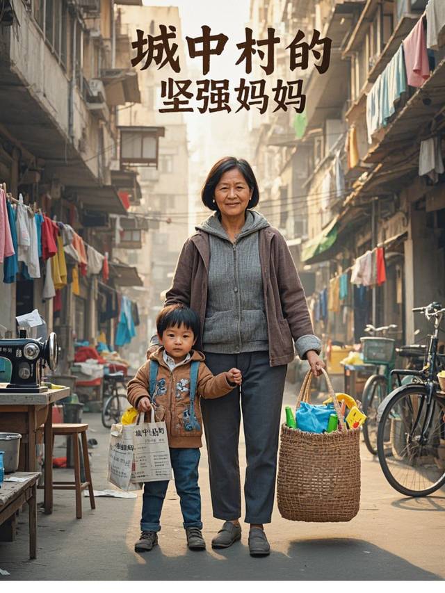 城中村的坚强妈妈封面