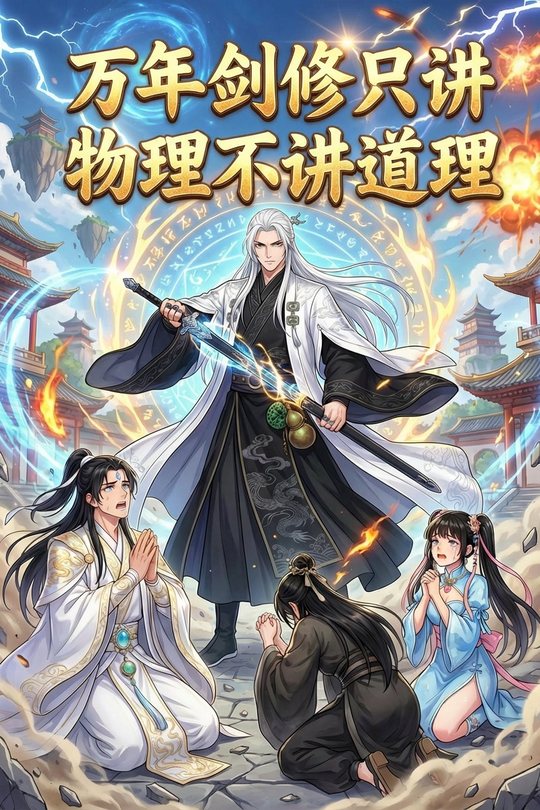 万年剑修,只讲物理不讲道理封面