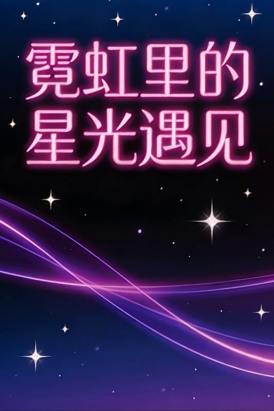 霓虹里的星光遇见封面