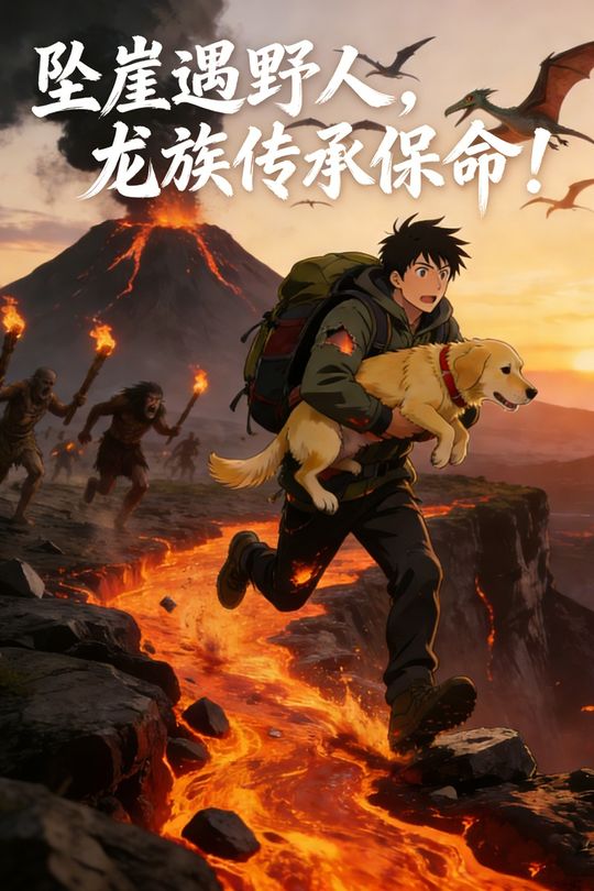 坠崖遇野人,龙族传承保命!封面
