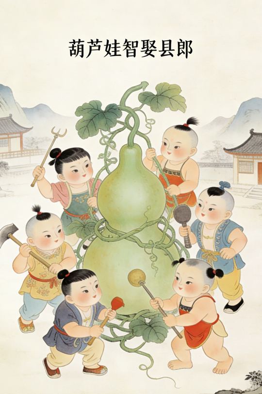 葫芦娃智娶县郎封面