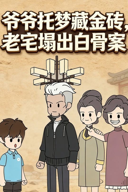 爷爷托梦藏金砖,老宅塌出白骨案封面