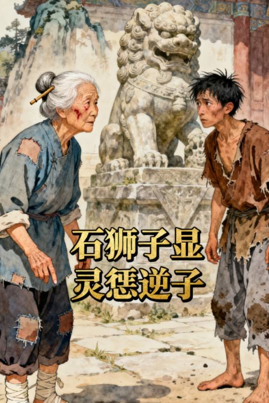 石狮子显灵惩逆子封面