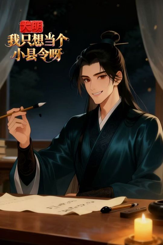 大明我只想当个小县令呀封面